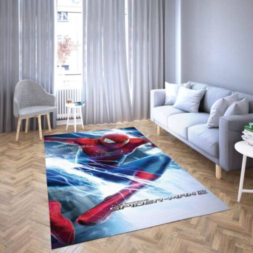 Spider Man Marvel Area Rug Carpet For Bedroom - Custom Size And Printing