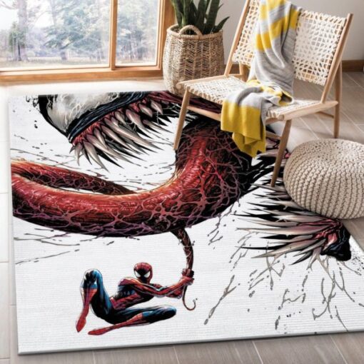 Spider Man Marvel Area Rug Carpet - Custom Size And Printing