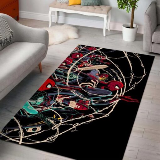 Spiderman Street Style Rug Home Decor – Custom Size And Printing