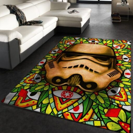 Stained Star Wars Area Rug Carpet - Custom Size And Printing