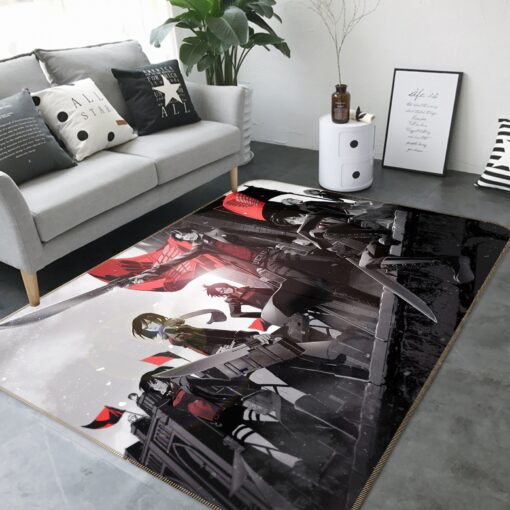 Attack On Titan Rug - 3D Attack On Titan 1619 Anime Non Slip Rug - Custom Size And Printing
