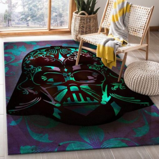 Vader Fluid Rug Star Wars Area Rug Carpet - Custom Size And Printing