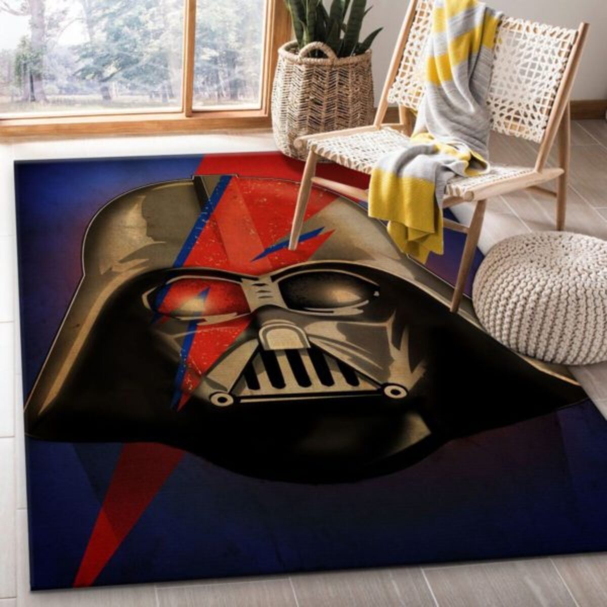 Darth Vader Star Wars Badges Arts Area Rug Carpet - REVER LAVIE