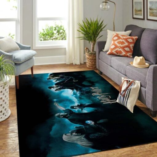 Voldemort And Harry Potter Rug Carpet - Custom Size And Printing