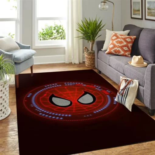 Spider Man Living Room Area No6584 Rug - Custom Size And Printing
