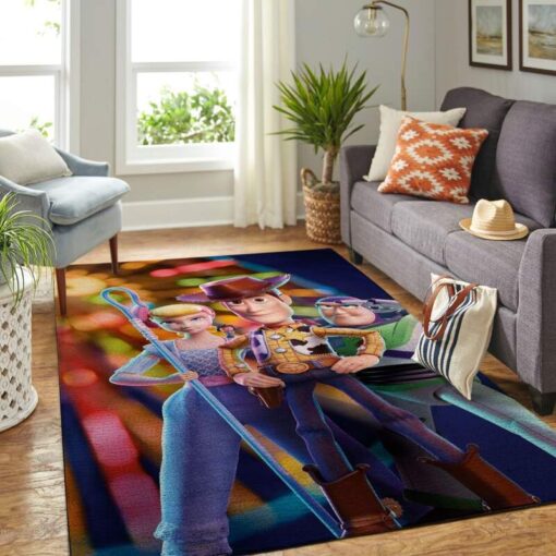 Toy Story- Disney Movie Living Room Area Rug - Custom Size And Printing
