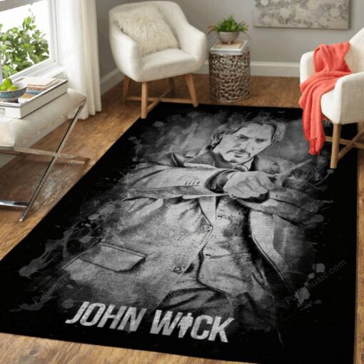 John Wick2 - Movies Area Rug Carpet - Custom Size And Prin