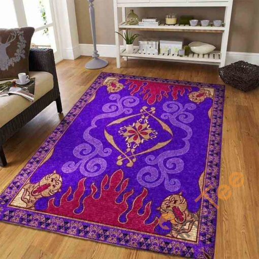 Disney Aladdin?S Magic Carpet Area Rug - Custom Size And Prin