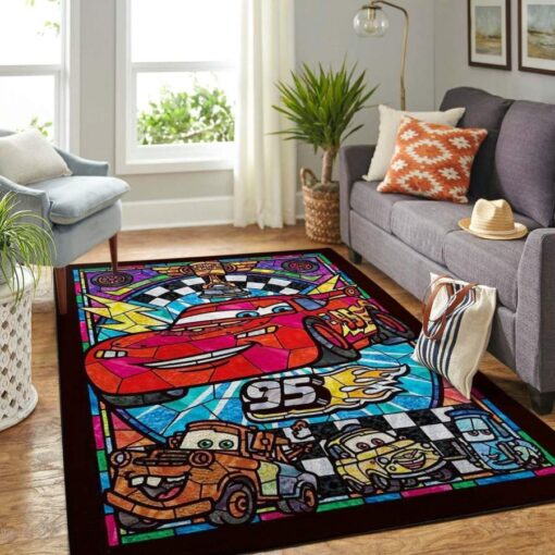 Holley Shiftwell Cars - Living Room Carpet Rugsdisney Lightning Mcqeen Area Rug Living Roome - Custom Size And Printing