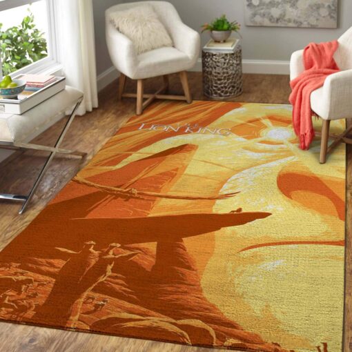 Disney Movie Fans The Lion King Area Limited Edition Rug - Custom Size And Printing
