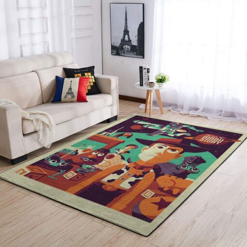 Disney Toy Story Area Limited Edition Rug - Custom Size And Printing