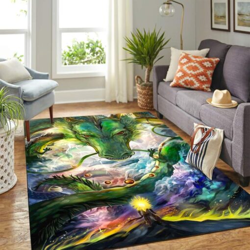 Dragon Ball Carpet Floor Area Rug - Custom Size And Printing