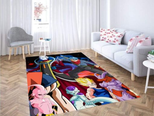 Dragon Ball Character Carpet Rug - Custom Size And Printing