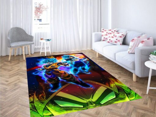 Dragon Ball Super Wallpaper Living Room Modern Carpet Rug - Custom Size And Printing