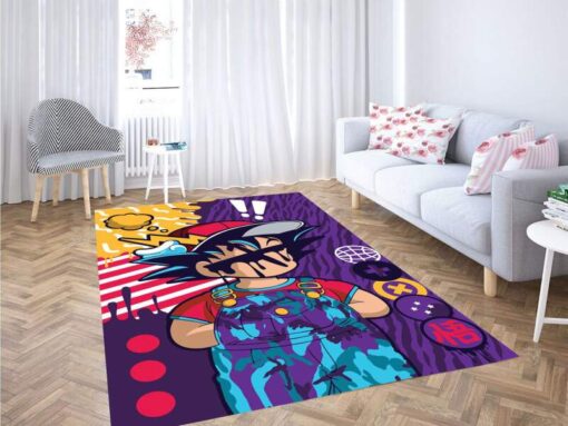 Dragon Ball - Pop Art Wallpaper Carpet Rug - Custom Size And Printing