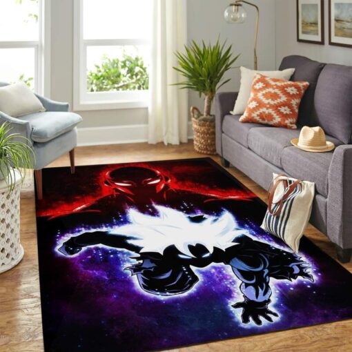 Goku Vs Jiren Dragon Ball Super Carpet Rug - Custom Size And Printing