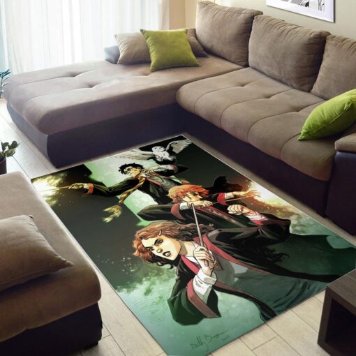 Harry Potter And Ron Weasley Rug - Custom Size And Printing