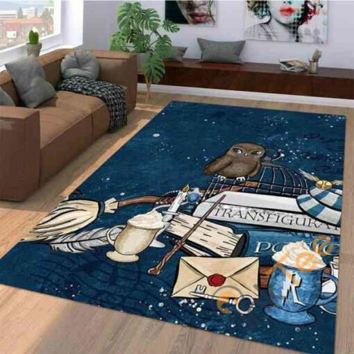Party Of Harry Potter Living Room Modern Carpet Rug - Custom Size And Printing