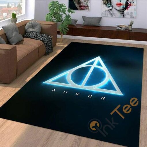 Harry Potter Area Rugharry Potter Auror Carpet Living Room Floor Decor Beautiful - Custom Size And Printing