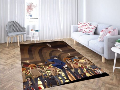 Harry Potter Japan Style Living Room Modern Carpet Rug - Custom Size And Printing