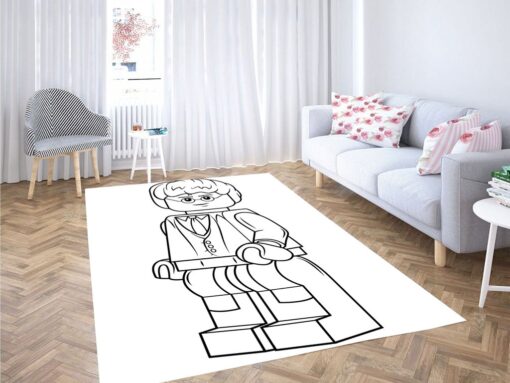 Harry Potter Lego Living Room Modern Carpet Rug - Custom Size And Printing