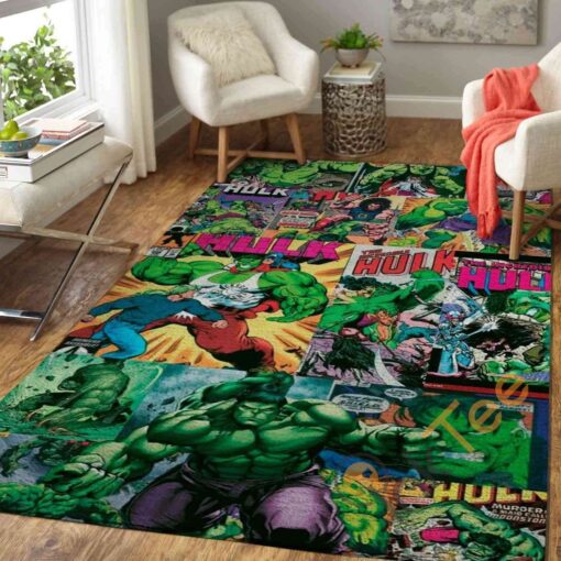 Hulk Area Rug - Custom Size And Printing