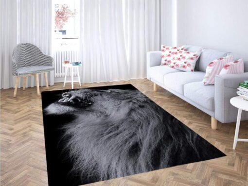 King Of Lion Carpet Rug - Custom Size And Printing