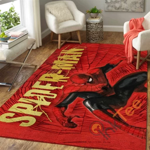 Marvel Superhero Spiderman Area Amazon Best Seller Sku 2960 Rug - Custom Size And Printing