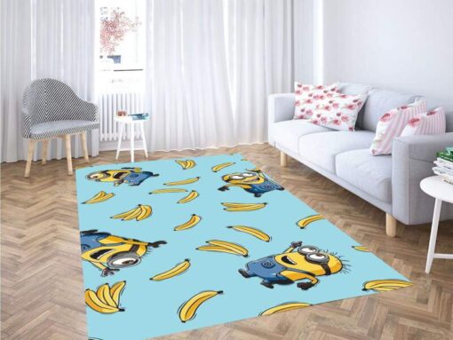 Minion Wallpaper Carpet Rug - Custom Size And Printing