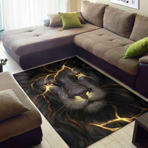 Halloween Lion King Rectangle Rug - Custom Size And Printing