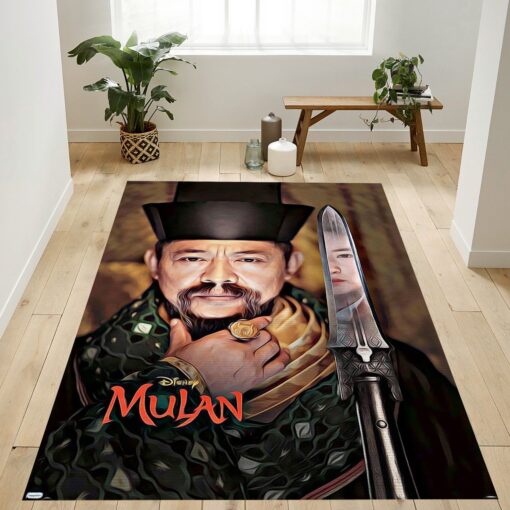 Mulan Emperor Rug - Custom Size And Printing