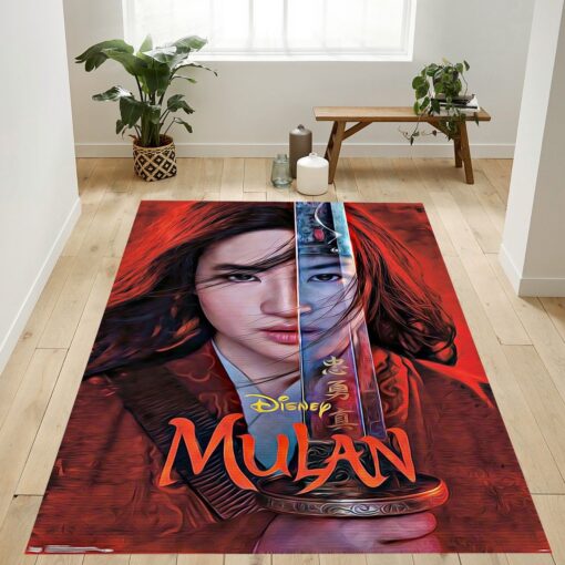 Mulan Poster Rug - Custom Size And Printing