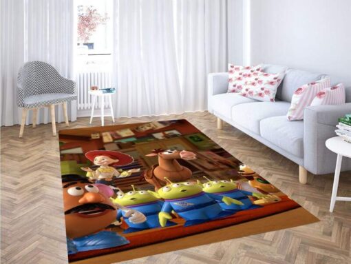 Pottato Head And Another Character Toy Story Carpet Rug - Custom Size And Printing
