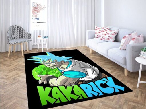 Rick And Morty Dragon Ball - Living Room Modern Carpet Rug - Custom Size And Printing