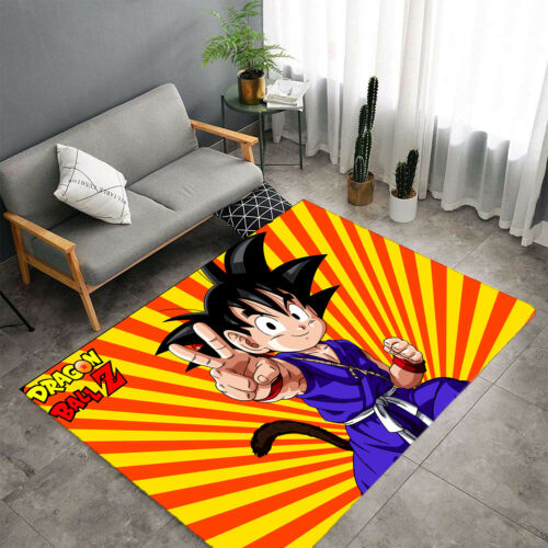 Dragon Ball – Fluffy Area Rug Bedroom Living Room Floor Mat Anti-Skid Carpet New – Custom Size And Printing