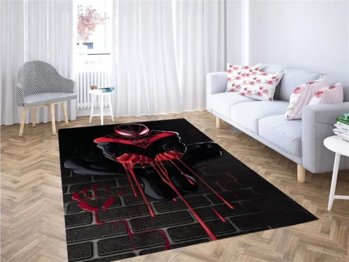 Spider Man Miles Morales Wallpaper Carpet Rug - Custom Size And Printing