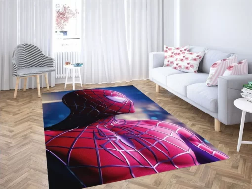 Spider Man Wallpaper Carpet Rug - Custom Size And Printing