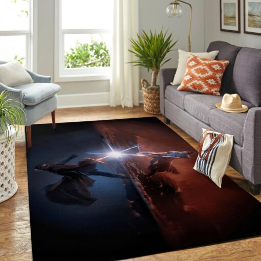 Star Wars Rise Of Skywalker Area Rug - Custom Size And Printing