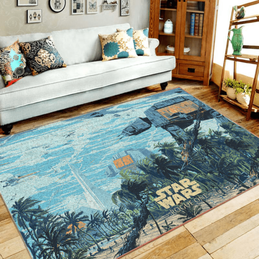 Star Wars Rogue One Area Rug - Custom Size And Printing