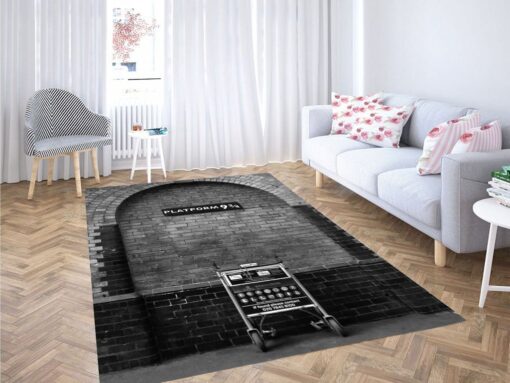 Station Harry Potter Portal Living Room Modern Carpet Rug - Custom Size And Printing