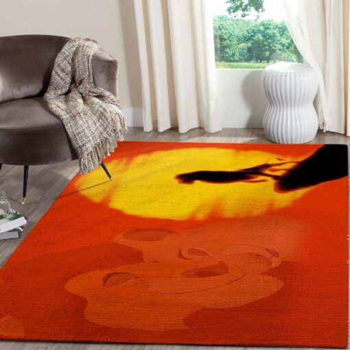 The Lion King Area Rug - Living Room Carpet Local Brands Floor Decor The Us Deco - Custom Size And Prin