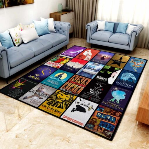 The Lion King Film Living Room Carpet Kitchen Area Rug - Custom Size And Prin