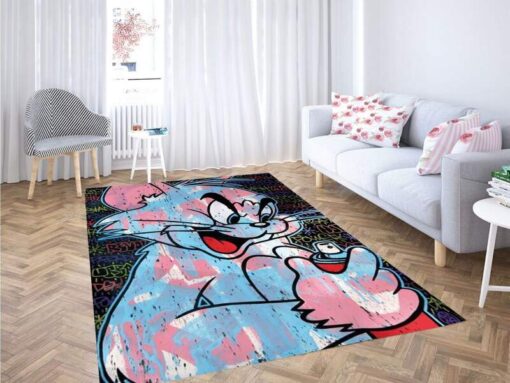 Tom Wallpaper Carpet Rug - Custom Size And Printing