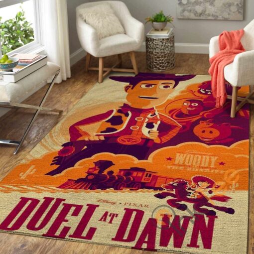 Toy Story Movie Area Rug - Custom Size And Printing