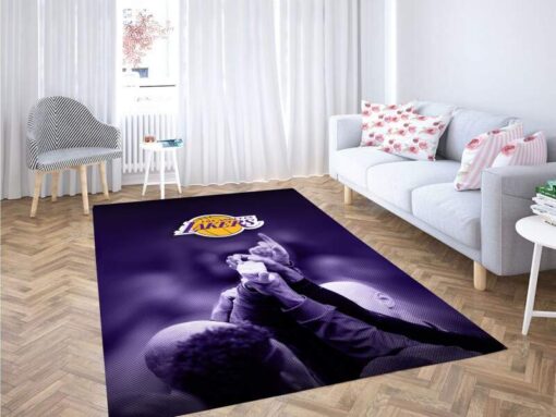 Los Angeles Lakers Nba Team Carpet Rug - Custom Size And Printing