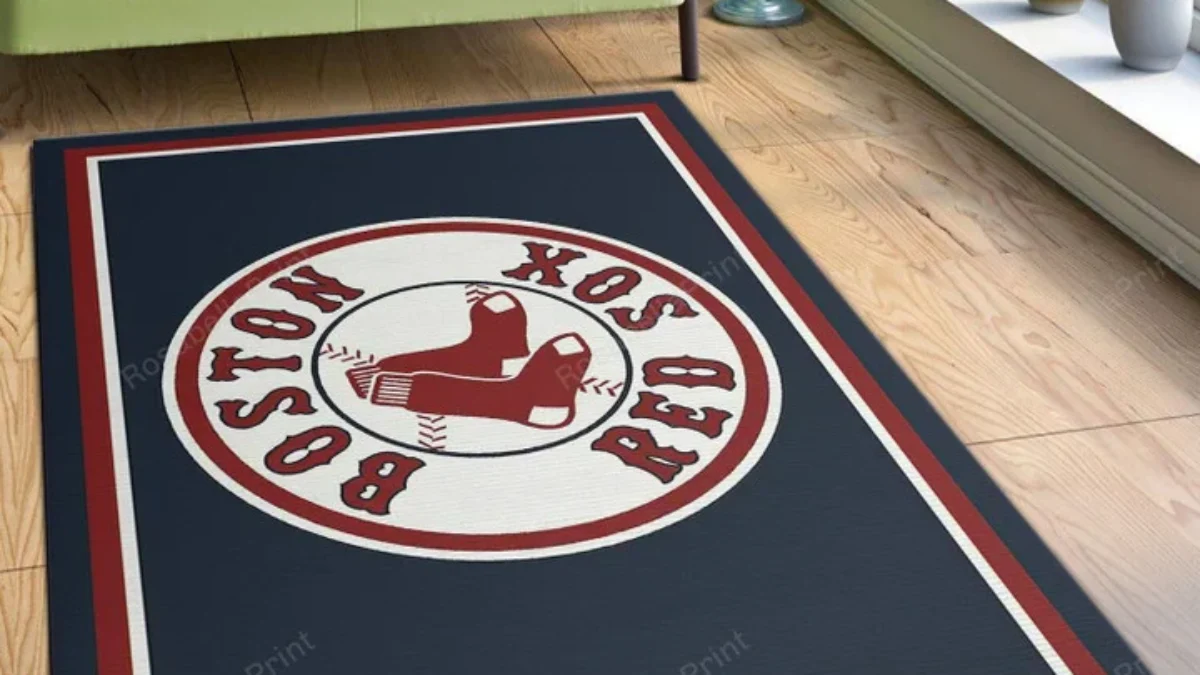 Boston Red Sox On Wood Print