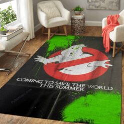 Ghostbusters – Movies Area Rug Carpet – Custom Size And Printing