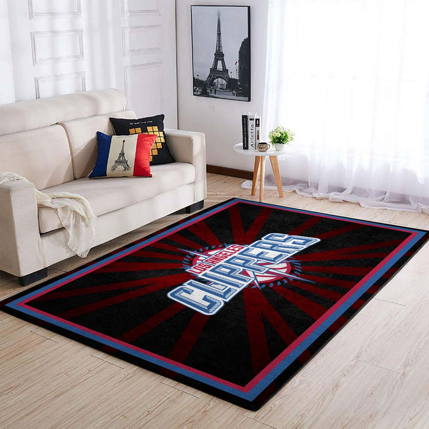 La Clippers Area Rug – Living Room Carpet – Custom Size And Printing