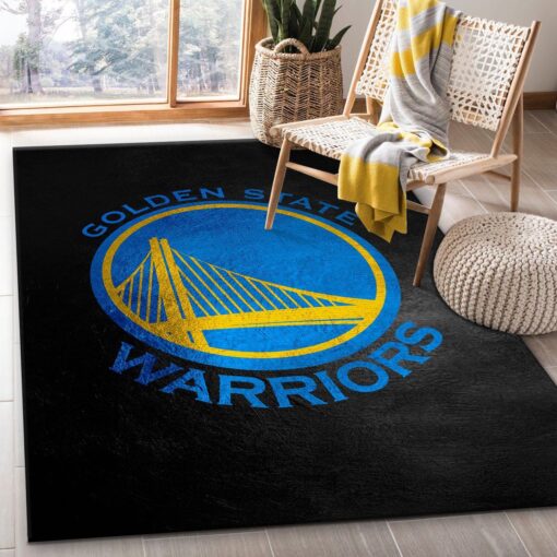 Golden State Warriors Area Rug For Christmas Living Room Rug - Custom Size And Printing
