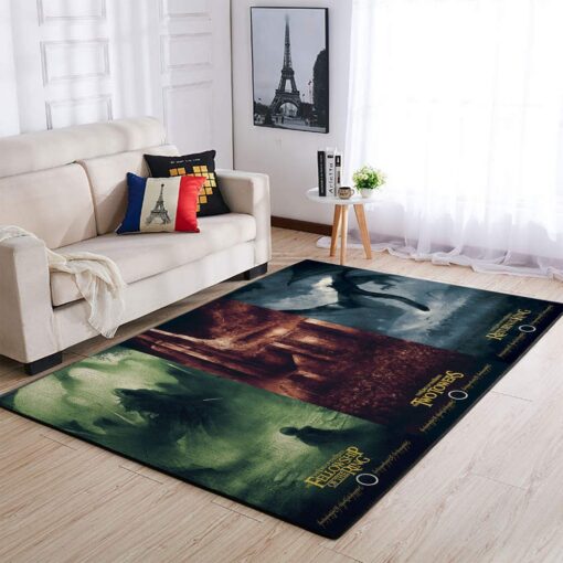 Lord Of The Rings - Area Rug Floor Decor Area Rug - Custom Size And Printing
